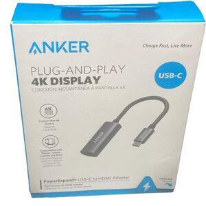 Anker PowerExpand+ USB-C to HDMI Adapter 4K@60Hz Plug&Play for MacBook iPad XPS